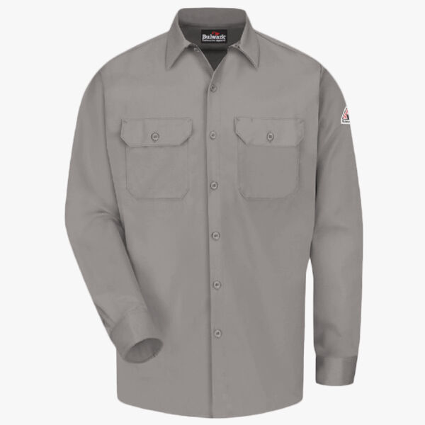 Bulwark Men's Tall Work Shirt - EXCEL FR® ComforTouch SLW2T Men's Tall Work Shirt - EXCEL FR® ComforTouch Thumbnail