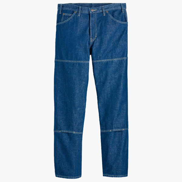 Dickies Men's Odd Sizes Industrial Double Knee Jeans LD20ODD Men's Odd Sizes Industrial Double Knee Jeans Thumbnail