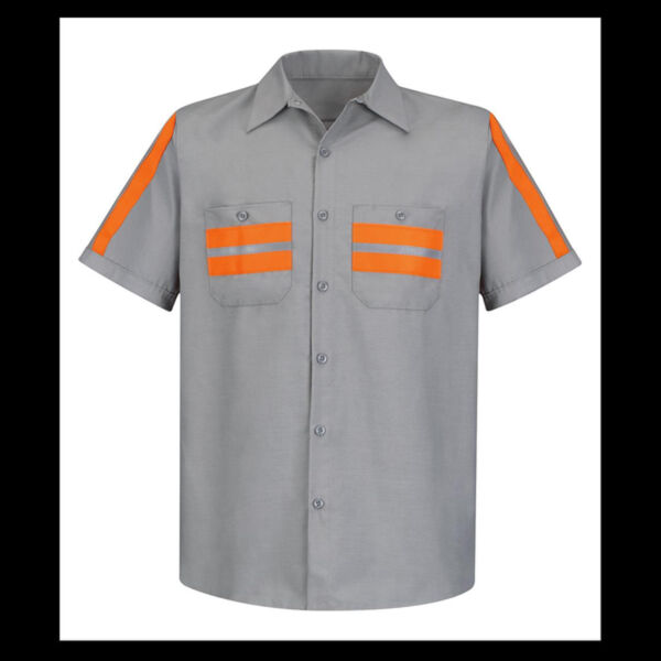 Red Kap Men's Tall Enhanced Visibility Industrial Work Shirt SP24ET Men's Tall Enhanced Visibility Industrial Work Shirt Thumbnail