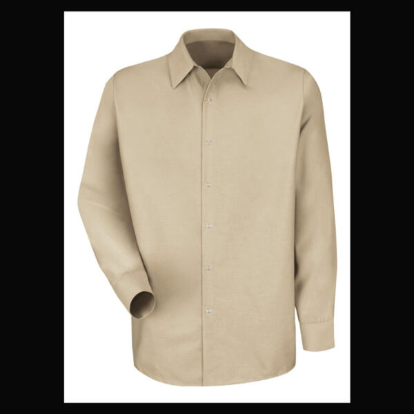 Red Kap Men's Tall Specialized Pocketless Long Sleeve Work Shirt SP16T Men's Tall Specialized Pocketless Long Sleeve Work Shirt Thumbnail