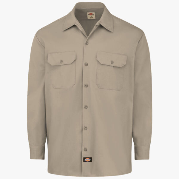 Dickies Men's Heavyweight Cotton Long Sleeve Shirt 5549 Men's Heavyweight Cotton Long Sleeve Shirt Thumbnail