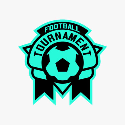 Tournament Football logo template Thumbnail