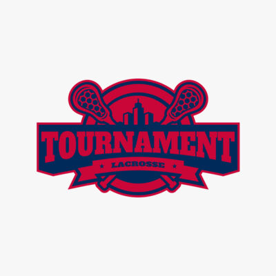 Tournament Lacrosse Logo Template Thumbnail