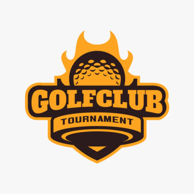 Golf Club Tournament logo template 04 Thumbnail