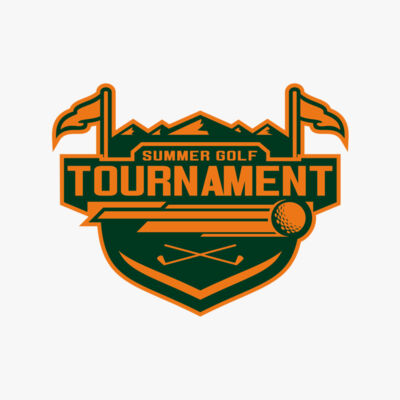 Tournament Summer golf logo template	02 Thumbnail