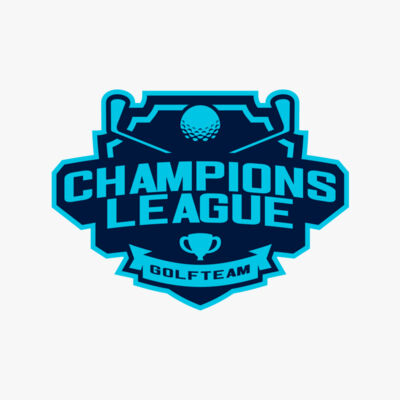 Champions League Golf Team logo template Thumbnail