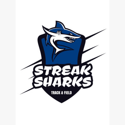 Sharks Track & Field Team Logo 01 Thumbnail
