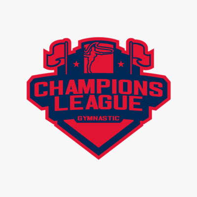 Champions League Gymnastic logo template Thumbnail