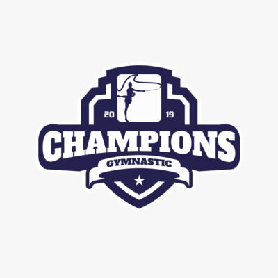 Champions Gymnastic logo template 02 Thumbnail