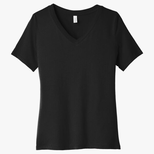Bella + Canvas Women's Relaxed Jersey Short Sleeve V Neck Tee BC6405 Women's Relaxed Jersey Short Sleeve V Neck Tee Thumbnail