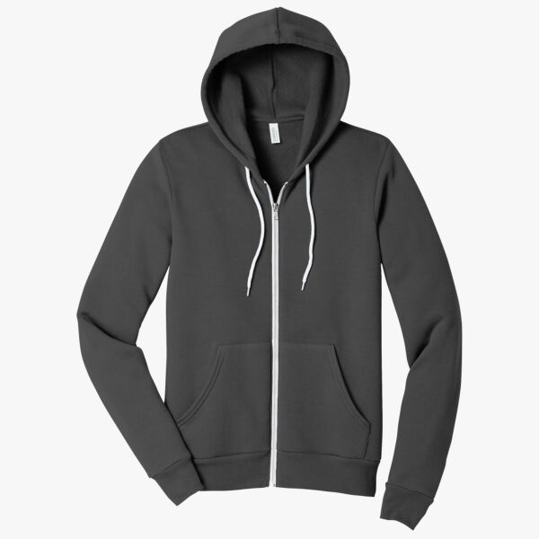 Bella + Canvas Unisex Sponge Fleece Full Zip Hoodie BC3739 Unisex Sponge Fleece Full Zip Hoodie Thumbnail