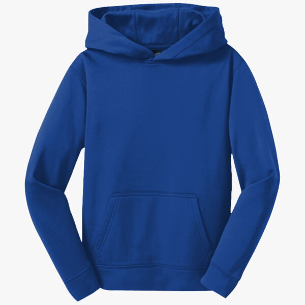 Sport Tek Youth Sport Wick ® Fleece Hooded Pullover YST244 Youth Sport Wick ® Fleece Hooded Pullover Thumbnail