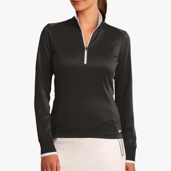 Nike Ladies Dri FIT 1/2 Zip Cover Up 578674 Ladies Dri FIT 1/2 Zip Cover Up Thumbnail