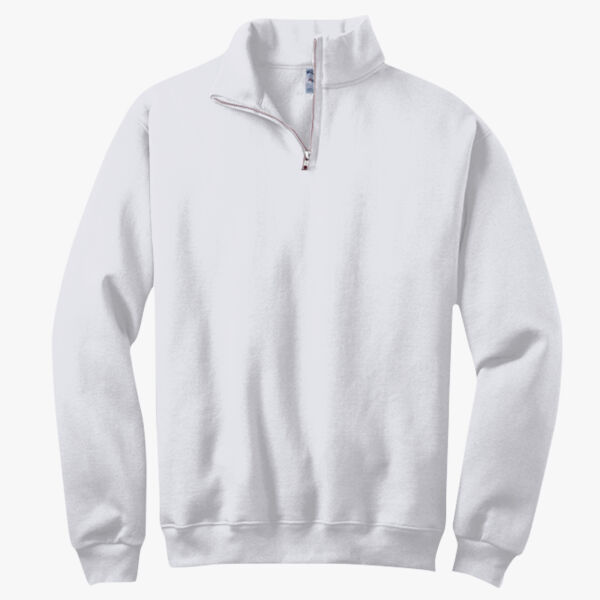 NuBlend ® 1/4 Zip Cadet Collar Sweatshirt Thumbnail