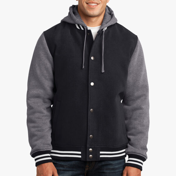 Sport Tek Insulated Letterman Jacket JST82 Insulated Letterman Jacket Thumbnail