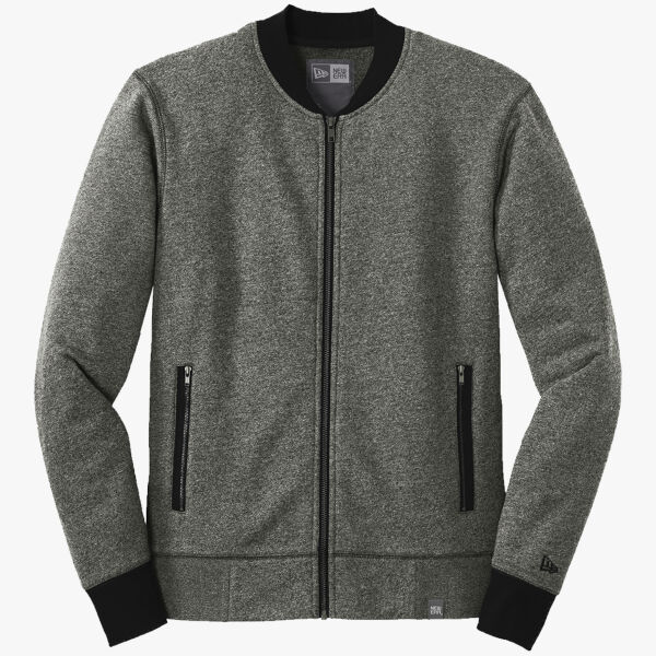 New Era French Terry Baseball Full Zip NEA503 French Terry Baseball Full Zip Thumbnail