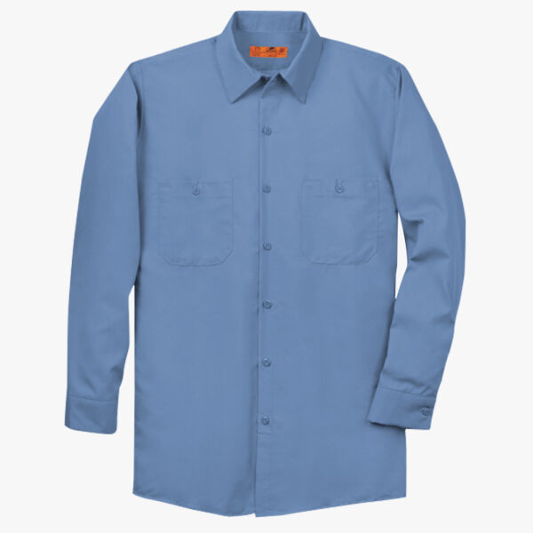 Long Size, Long Sleeve Industrial Work Shirt Thumbnail