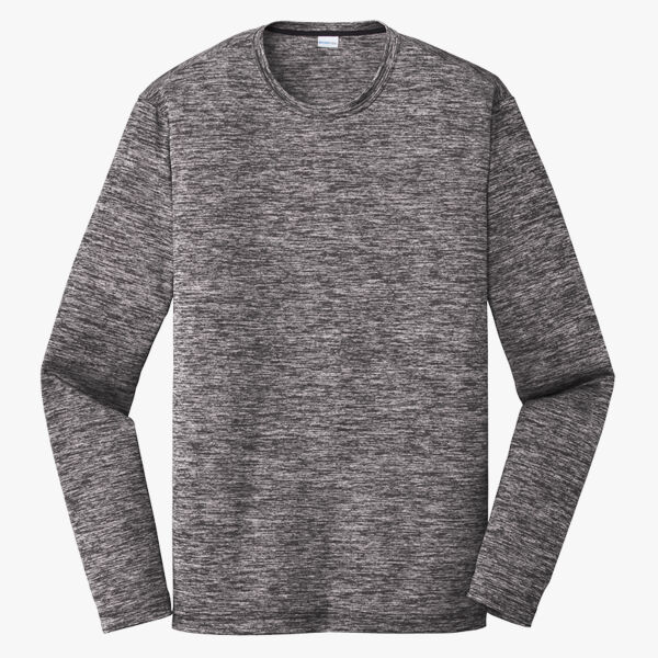 Sport Tek PosiCharge ® Long Sleeve Electric Heather Tee ST390LS PosiCharge ® Long Sleeve Electric Heather Tee Thumbnail