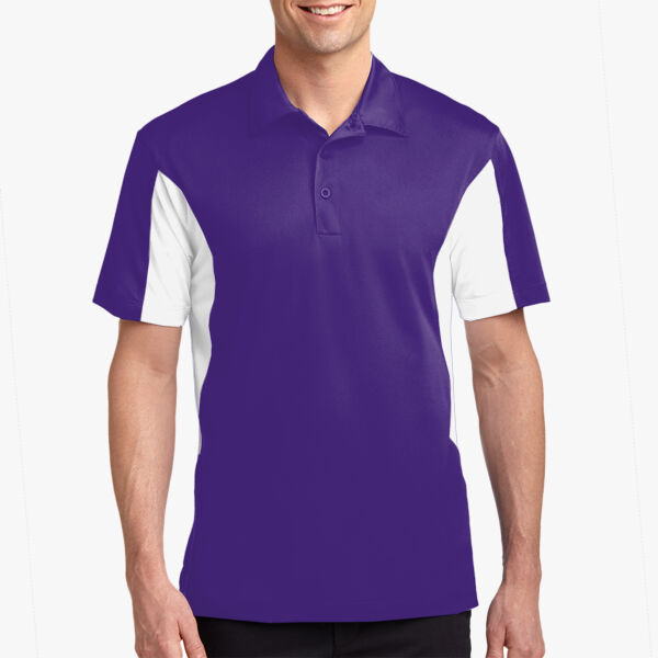 Sport Tek Side Blocked Micropique Sport Wick ® Polo ST655 Side Blocked Micropique Sport Wick ® Polo Thumbnail