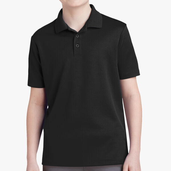 Sport Tek Youth PosiCharge ® RacerMesh ® Polo YST640 Youth PosiCharge ® RacerMesh ® Polo Thumbnail