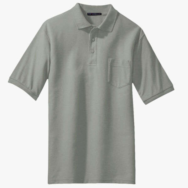 Port Authority Silk Touch Polo with Pocket K500P Silk Touch Polo with Pocket Thumbnail