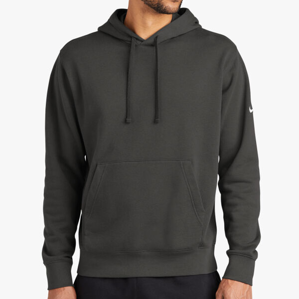 Nike Club Fleece Sleeve Swoosh Pullover Hoodie NKDR1499 Club Fleece Sleeve Swoosh Pullover Hoodie Thumbnail