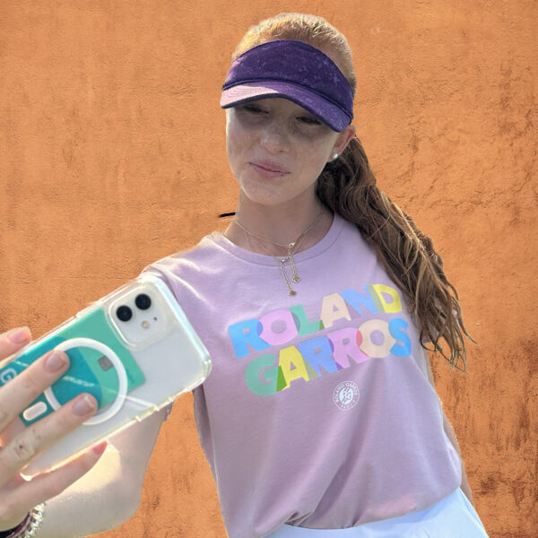District Roland-Garros Signature Pink RGUS010W Roland-Garros Signature Pink Thumbnail