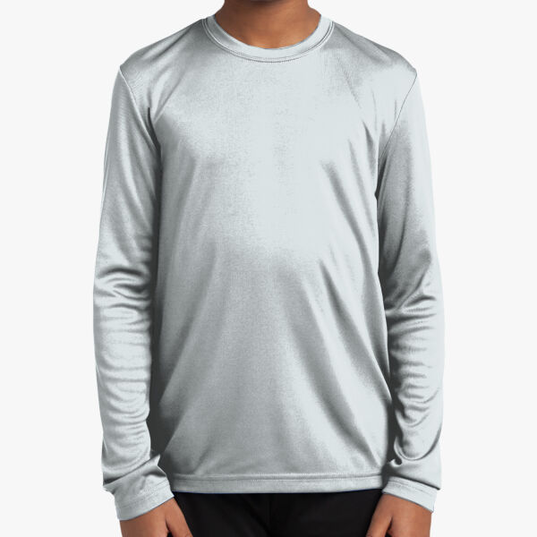 Sport Tek Youth Long Sleeve PosiCharge ® Competitor Tee YST350LS Youth Long Sleeve PosiCharge ® Competitor Tee Thumbnail