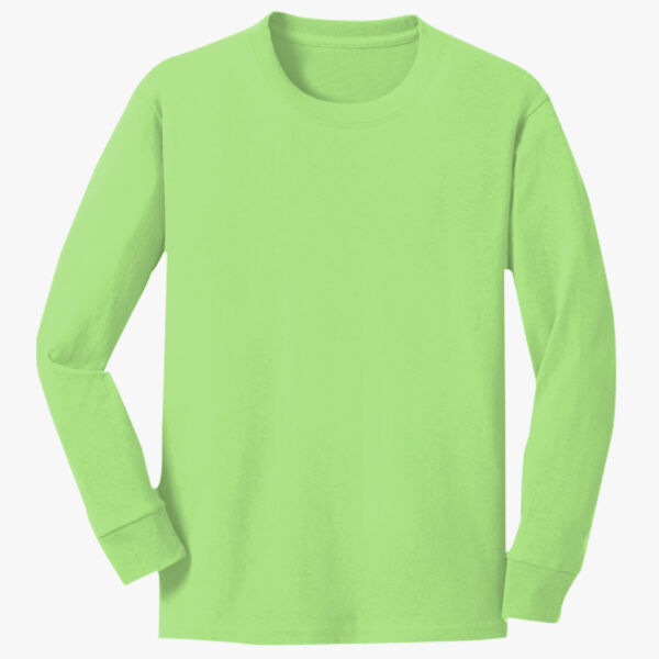 Port & Company Youth Long Sleeve Core Cotton Tee PC54YLS Youth Long Sleeve Core Cotton Tee Thumbnail