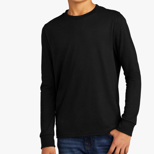 District Youth Perfect Tri ® Long Sleeve Tee DT132Y Youth Perfect Tri ® Long Sleeve Tee Thumbnail