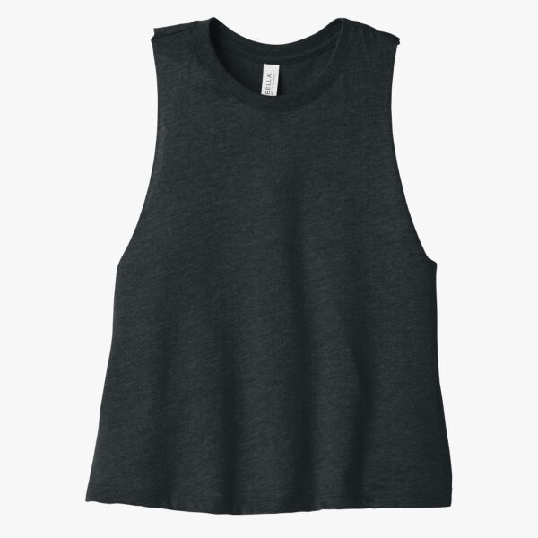 Bella + Canvas Women's Racerback Cropped Tank BC6682 Women's Racerback Cropped Tank Thumbnail