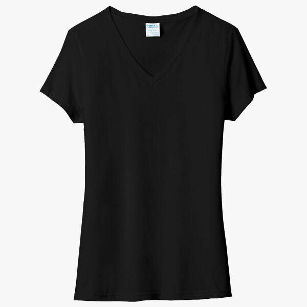 Port & Company Ladies Tri Blend V Neck Tee LPC330V Ladies Tri Blend V Neck Tee Thumbnail