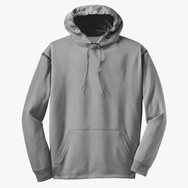 Sport Tek Tech Fleece Colorblock Hooded Sweatshirt F246 Tech Fleece Colorblock Hooded Sweatshirt Thumbnail