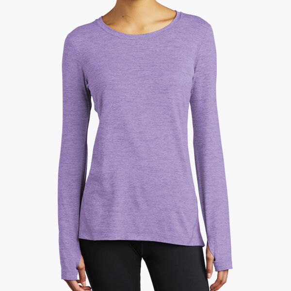 Sport Tek Ladies Exchange 1.5 Long Sleeve Crew LST710 Ladies Exchange 1.5 Long Sleeve Crew Thumbnail