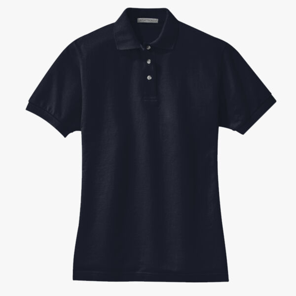Port Authority Ladies Heavyweight Cotton Pique Polo L420 Ladies Heavyweight Cotton Pique Polo Thumbnail