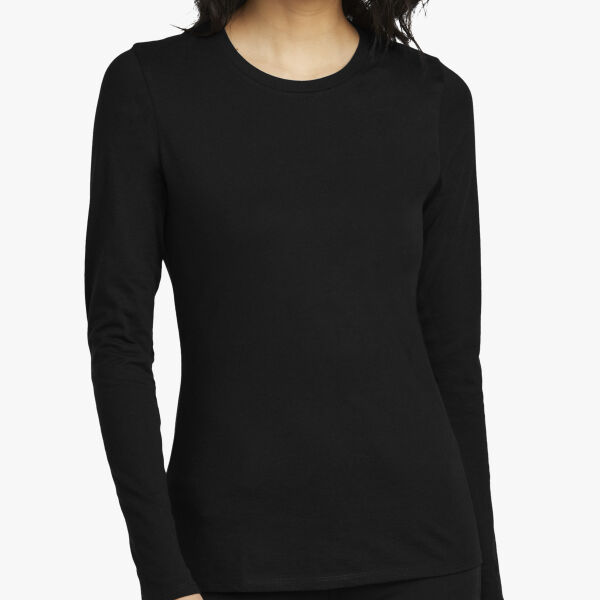 District Women's Perfect Blend ® CVC Long Sleeve Tee DT110 Women's Perfect Blend ® CVC Long Sleeve Tee Thumbnail