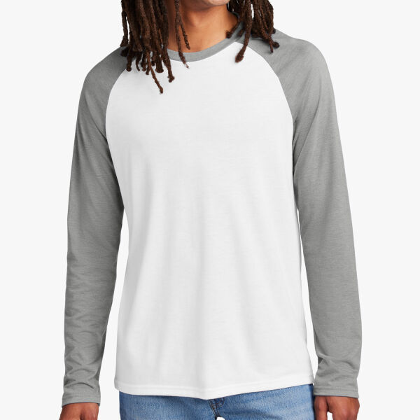 AllMade Unisex Tri Blend Long Sleeve Colorblock Raglan AL6009 Unisex Tri Blend Long Sleeve Colorblock Raglan Thumbnail