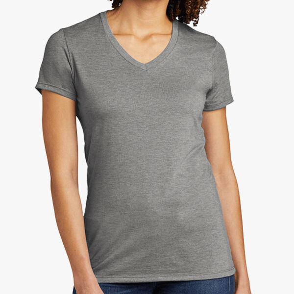 AllMade Women's Tri Blend V Neck Tee AL2018 Women's Tri Blend V Neck Tee Thumbnail