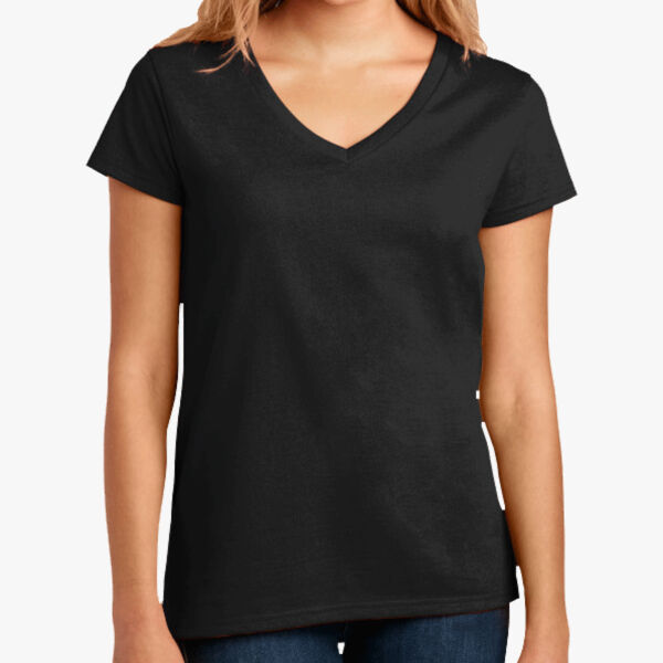 District Women's Re Tee V Neck DT8001 Women's Re Tee V Neck Thumbnail