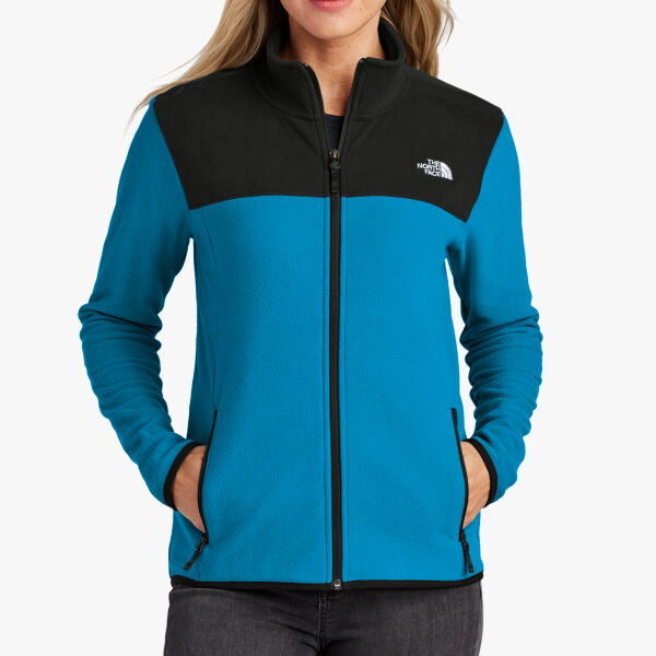 The North Face Ladies Glacier Full Zip Fleece Jacket NF0A7V4K Ladies Glacier Full Zip Fleece Jacket Thumbnail