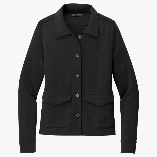 Brooks Brothers Women's Mid Layer Stretch Button Jacket BB18205 Women's Mid Layer Stretch Button Jacket Thumbnail