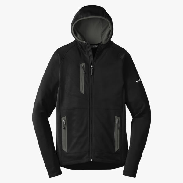 Sport Hooded Full Zip Fleece Jacket Thumbnail