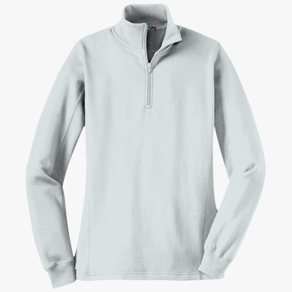 Sport Tek Ladies 1/4 Zip Sweatshirt LST253 Ladies 1/4 Zip Sweatshirt Thumbnail