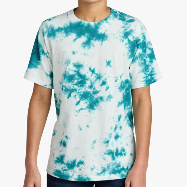 Port & Company Youth Crystal Tie Dye Tee PC145Y Youth Crystal Tie Dye Tee Thumbnail