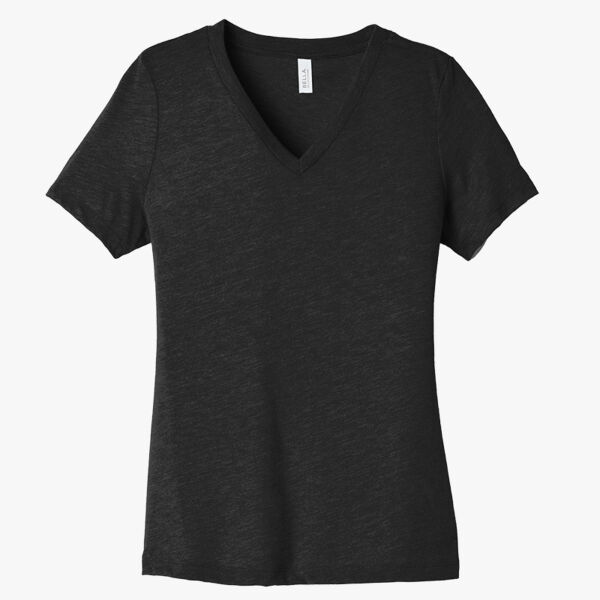 Bella + Canvas Women's Relaxed Heather CVC V Neck Tee BC6405CVC Women's Relaxed Heather CVC V Neck Tee Thumbnail