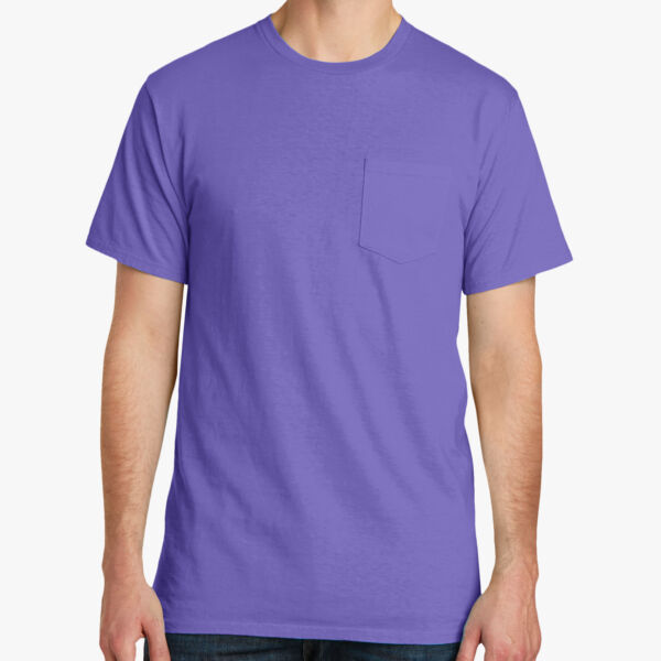 Port & Company Beach Wash ® Garment Dyed Pocket Tee PC099P Beach Wash ® Garment Dyed Pocket Tee Thumbnail