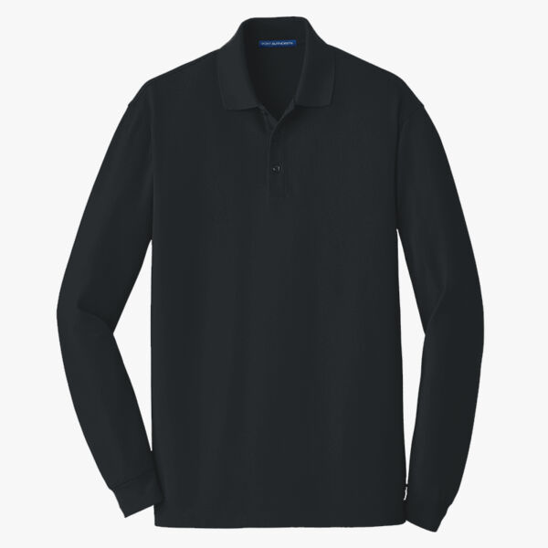 Port Authority EZCotton ® Long Sleeve Polo K8000LS EZCotton ® Long Sleeve Polo Thumbnail