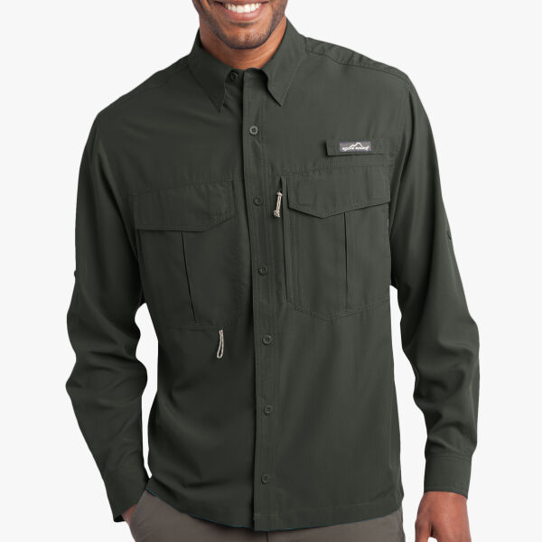 Eddie Bauer Long Sleeve Performance Fishing Shirt EB600 Long Sleeve Performance Fishing Shirt Thumbnail