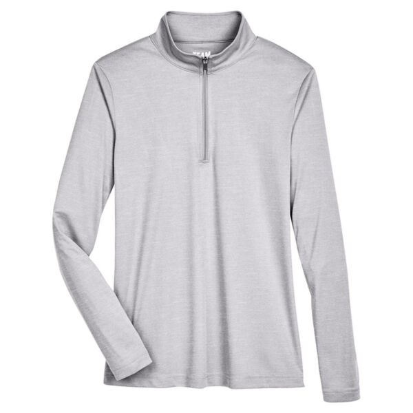 Women's Zone Sonic Heather Performance Quarter-Zip Pullover Thumbnail