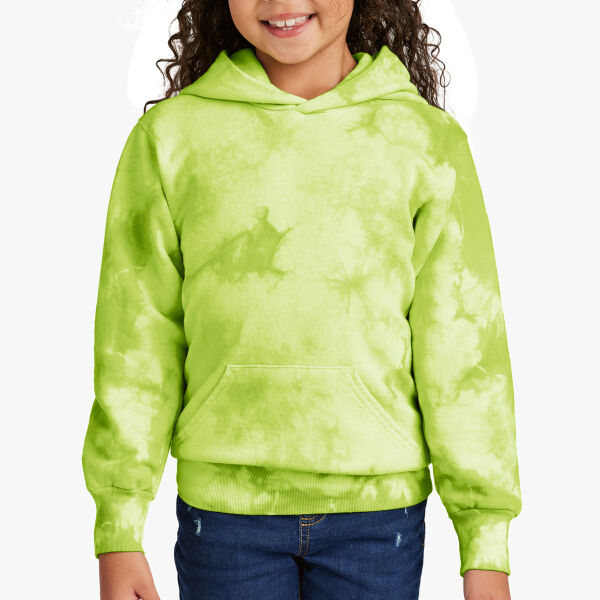Port & Company Youth Crystal Tie Dye Pullover Hoodie PC144Y Youth Crystal Tie Dye Pullover Hoodie Thumbnail